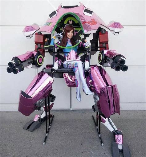 dva mech cosplay|More.